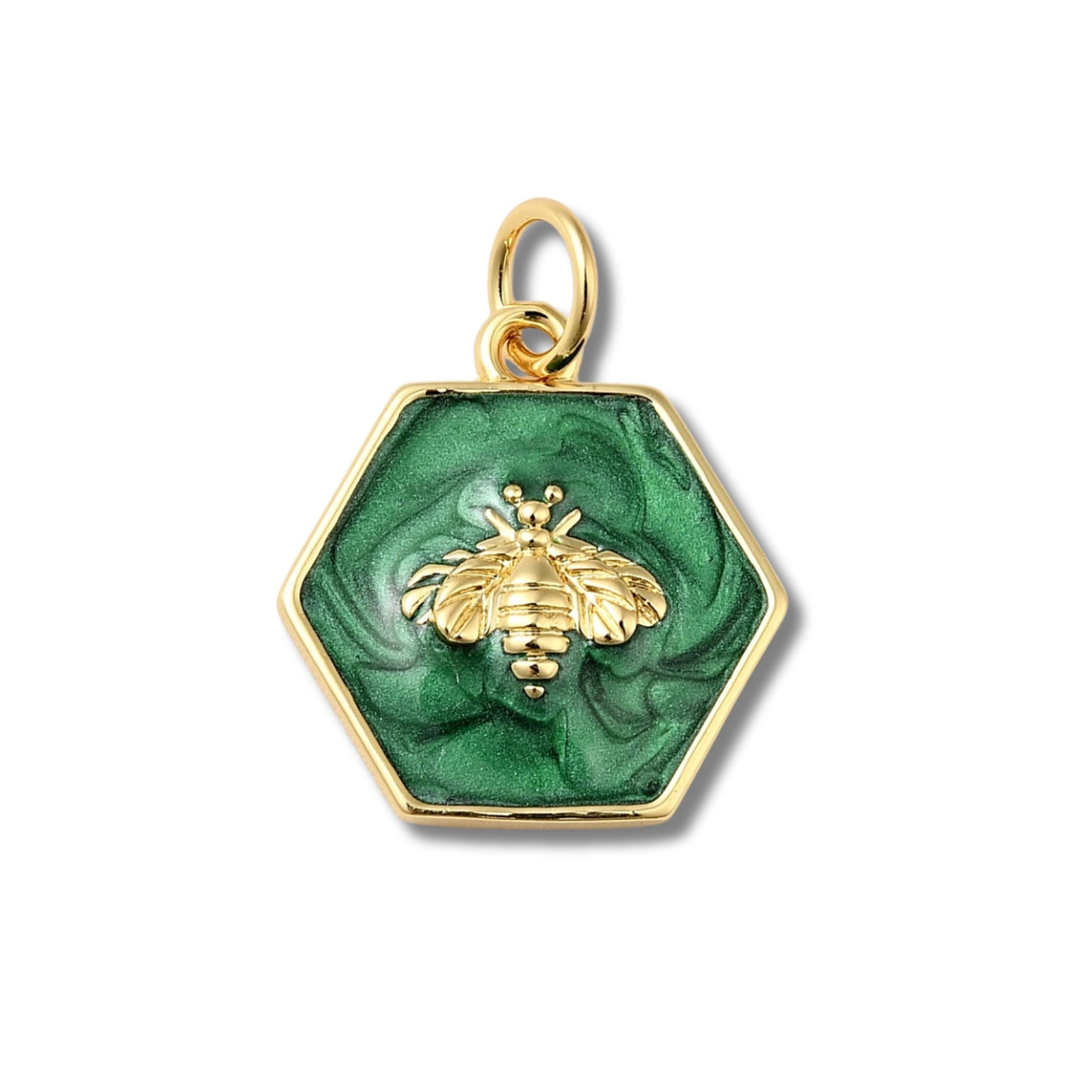 Gold Bee Charm