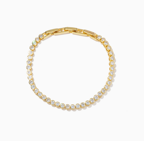 Brenda Grands Jewelry Diamond Tennis Bracelet with Links