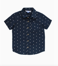 Ruggedbutts Navy Sailboats Button Down Shirt