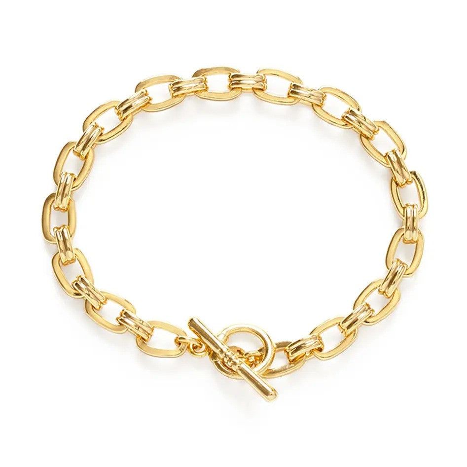 Amano Studio Chunky Link Chain Bracelet with Toggle Clasp