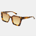 FREYRS Coco Acetate Square Sunglasses in Light Tortoise/Brown