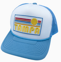 Retro Sun - Tampa Trucker Hat in Blue