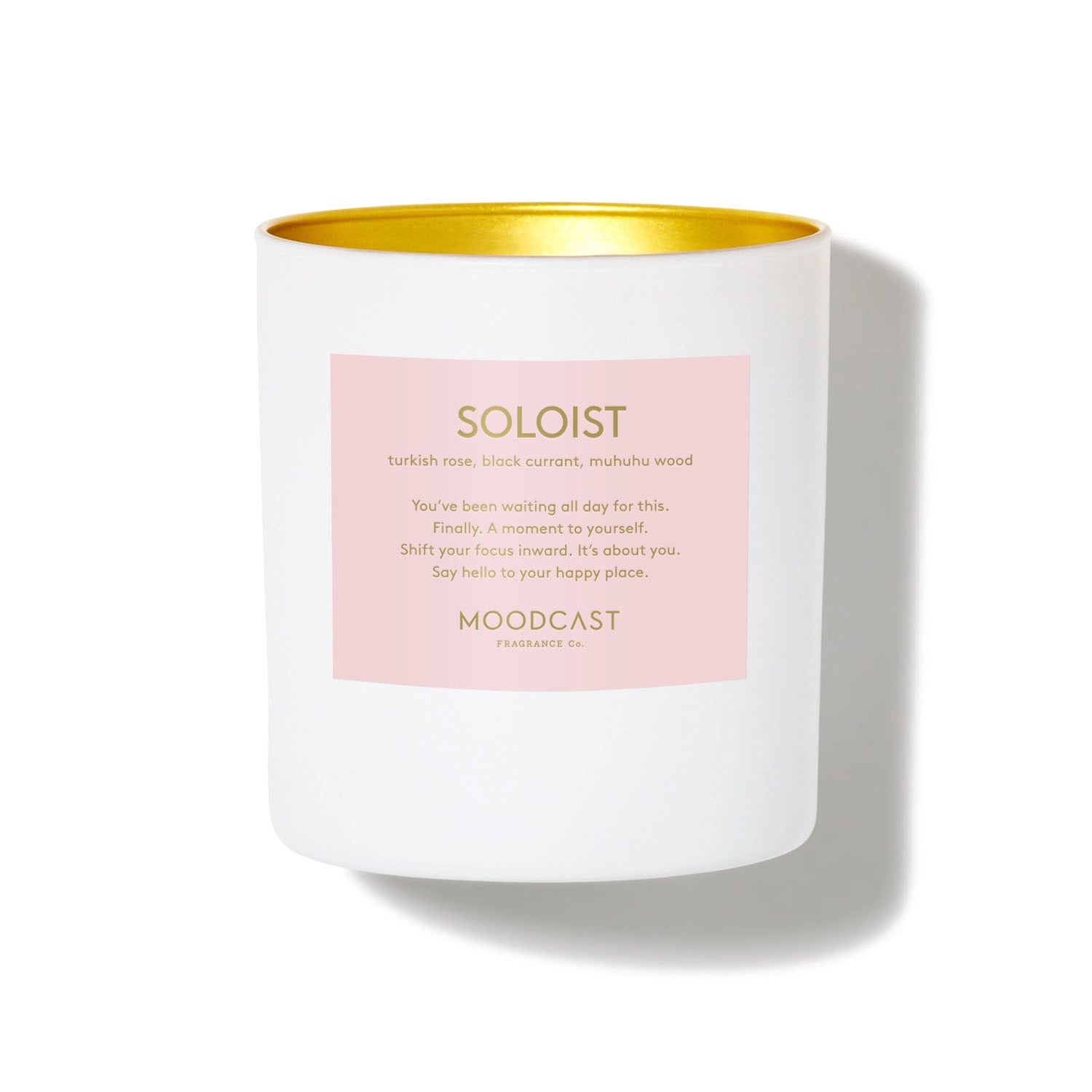 Moodcast Fragrance Coconut Wax Candle Soloist