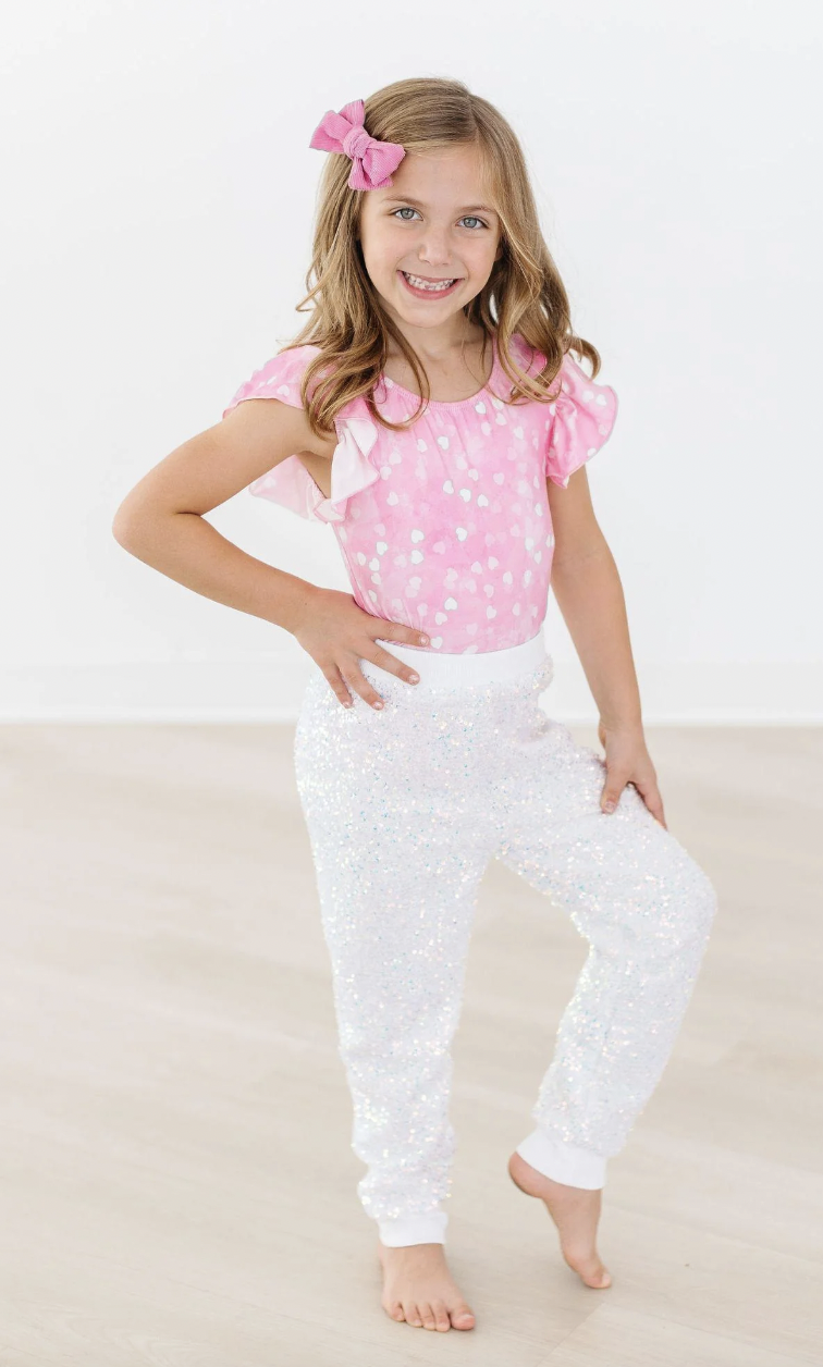 Mila & Rose Disco Sequin Joggers