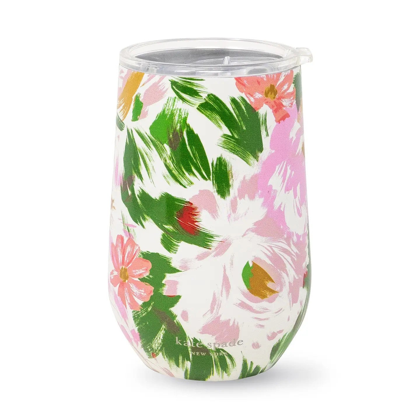 Kate Spade Stainless Steel Wine Tumbler Hidden Garden