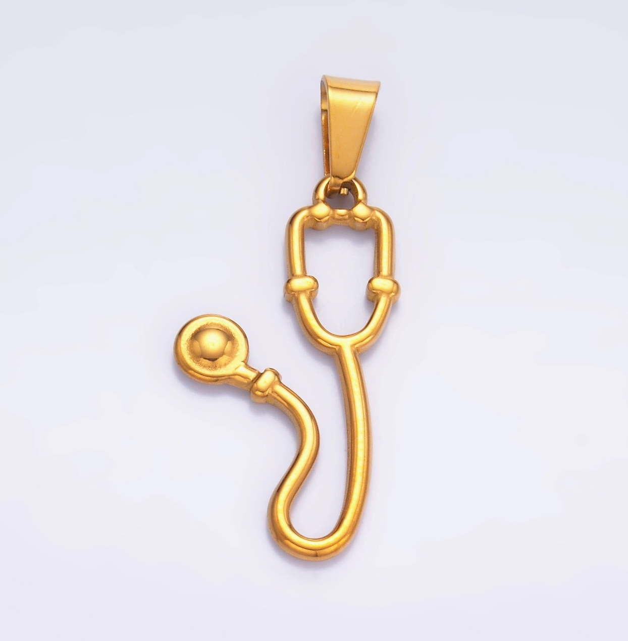 Stainless Steel Medical Stethoscope Pendant