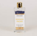 Chez Gagne Remaining Fucks Glass Bottle Matches