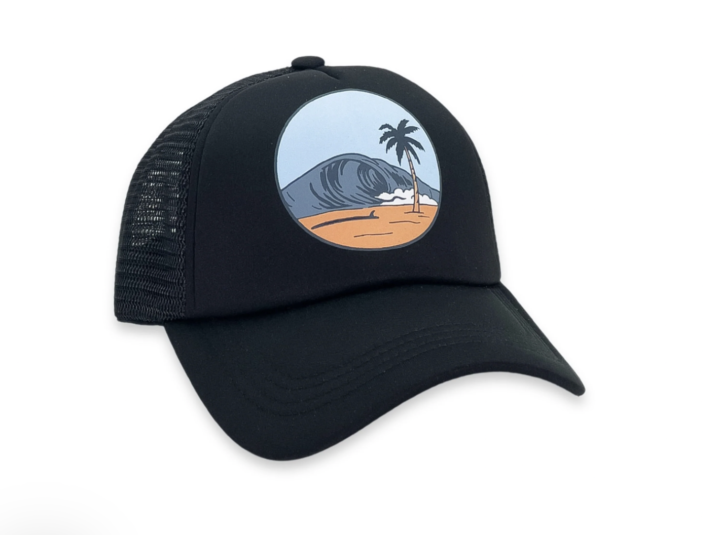 Feather 4 Arrow Wave Nomad Trucker Hat