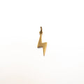 Gold Lightning Bolt Charm