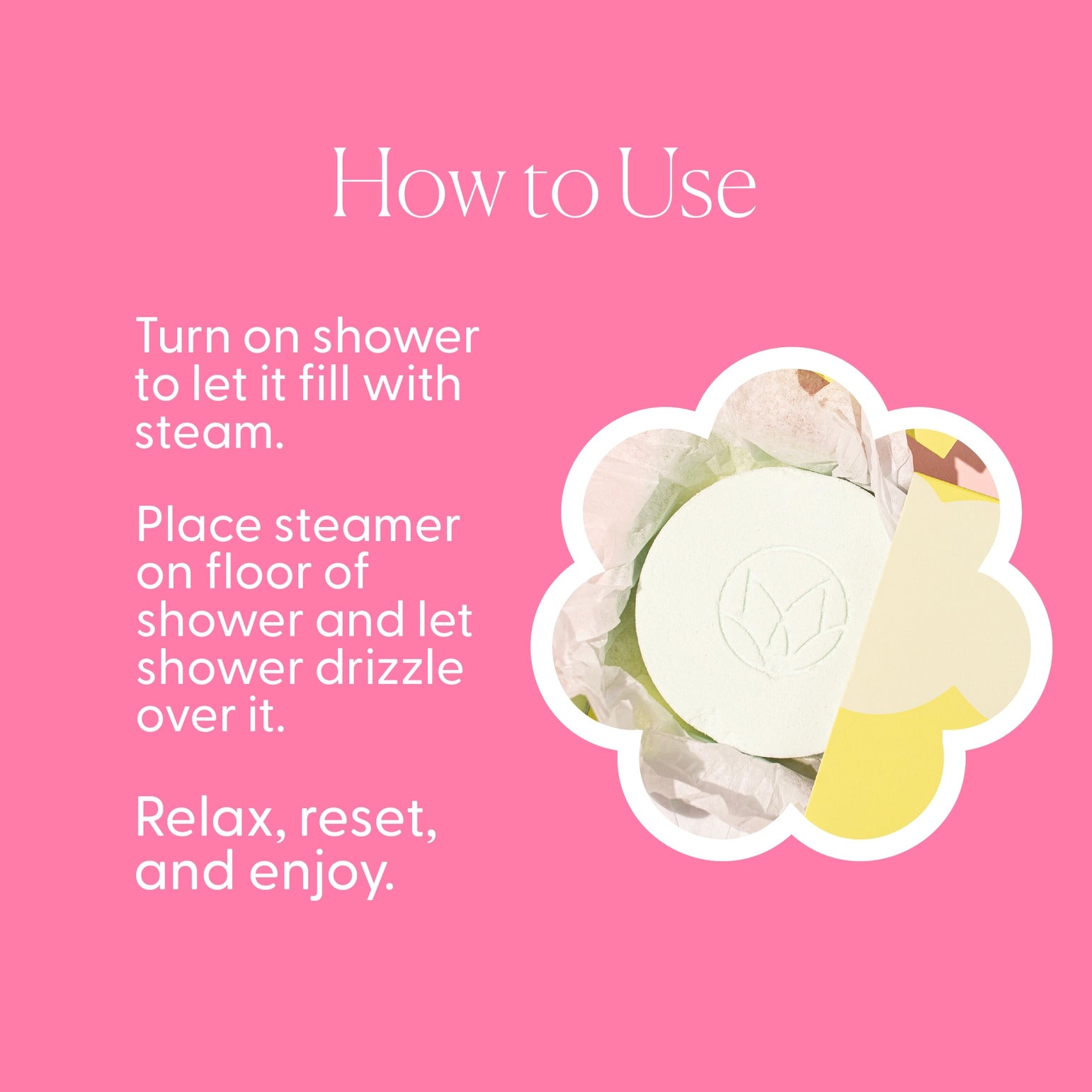 Musee Coconut Milk and Fig Shower Steamer
