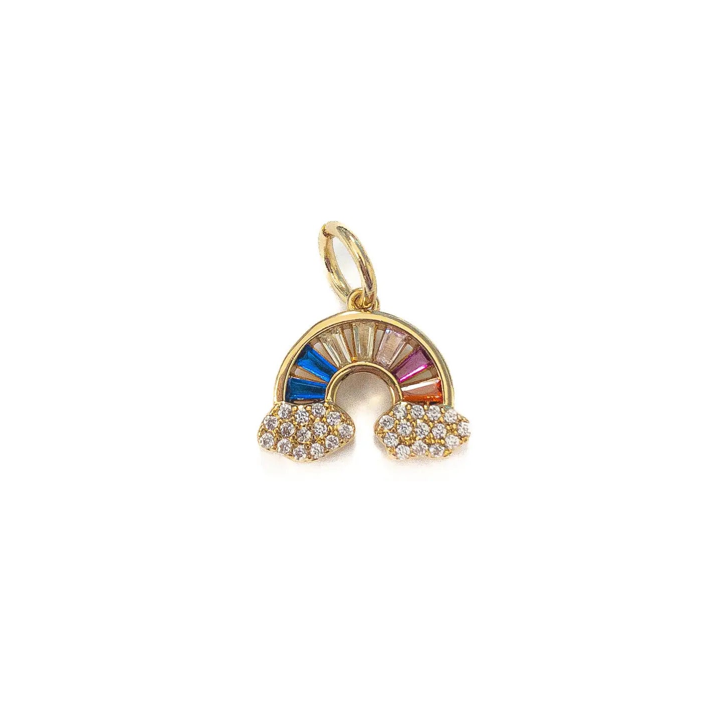 Lotus Jewelry Colored Rainbow Charm