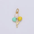 14K Gold Filled Baloon Charm