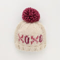 Xoxo Valentine's Day Hand Knit Beanie Hat Baby & Kids