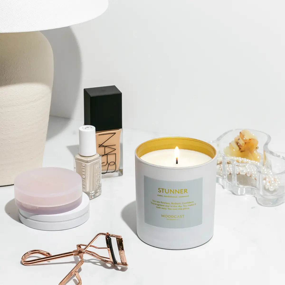 Moodcast Fragrance Coconut Wax Candle Stunner
