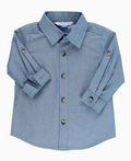 Ruggedbutts Chambray Long Sleeve Button Down
