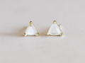JaxKelly Mini Energy Gem - Mother of Pearl Earrings