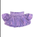 Lola & The Boys Lavender Metallic Skort