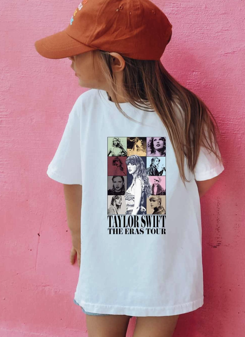 Taylor Eras Tour Kids Graphic Tee