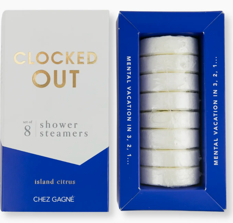Chez Gagne Clocked Out - Aromatherapy Shower Steamers