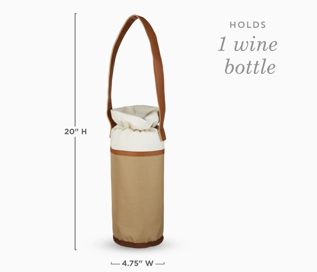 Twine Insulated Wine Tote