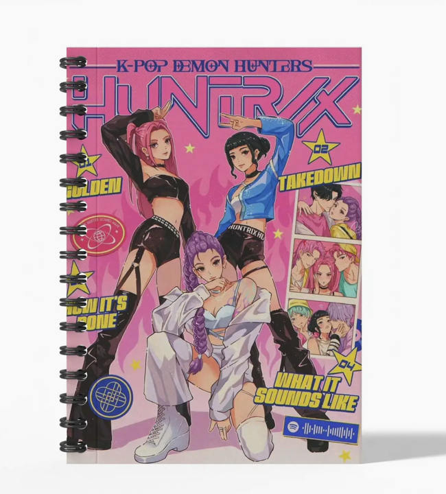 K-Pop Demon Hunter Notebook