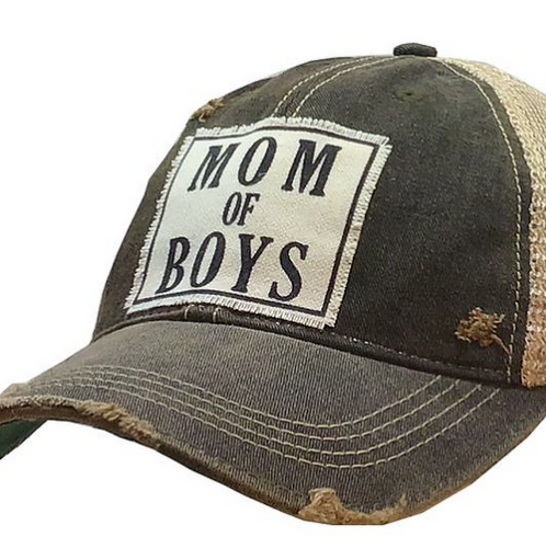 Vintage Life "Mom of Boys" Trucker Hat