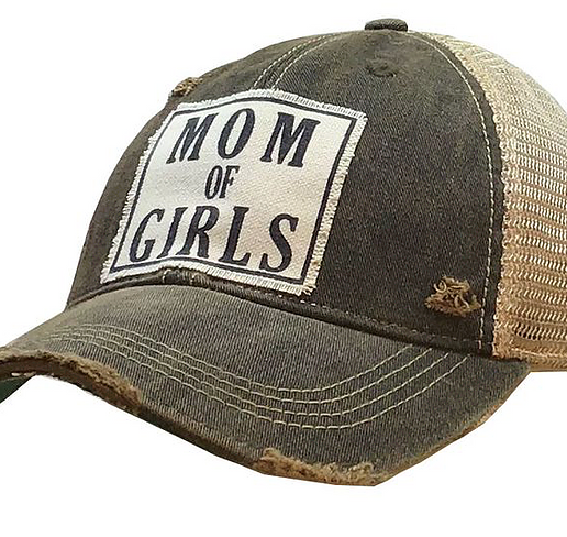 Vintage Life "Mom of Girls" Trucker Hat