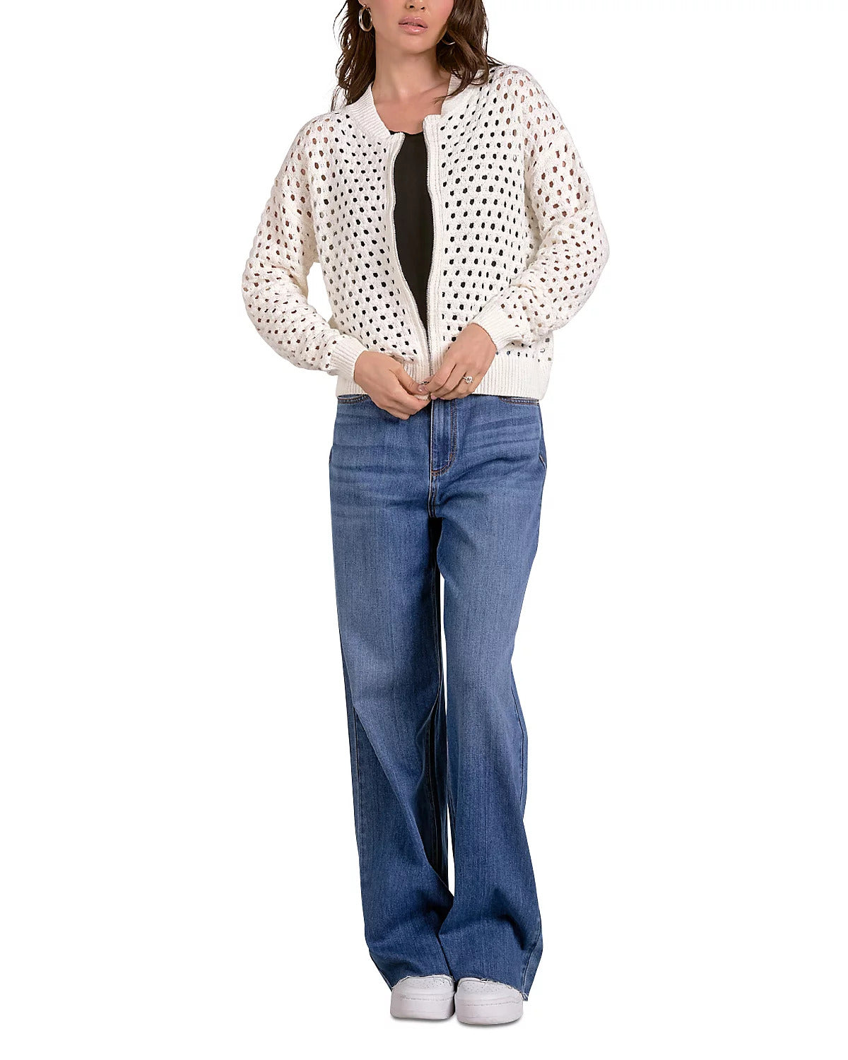 Elan Cardigan White
