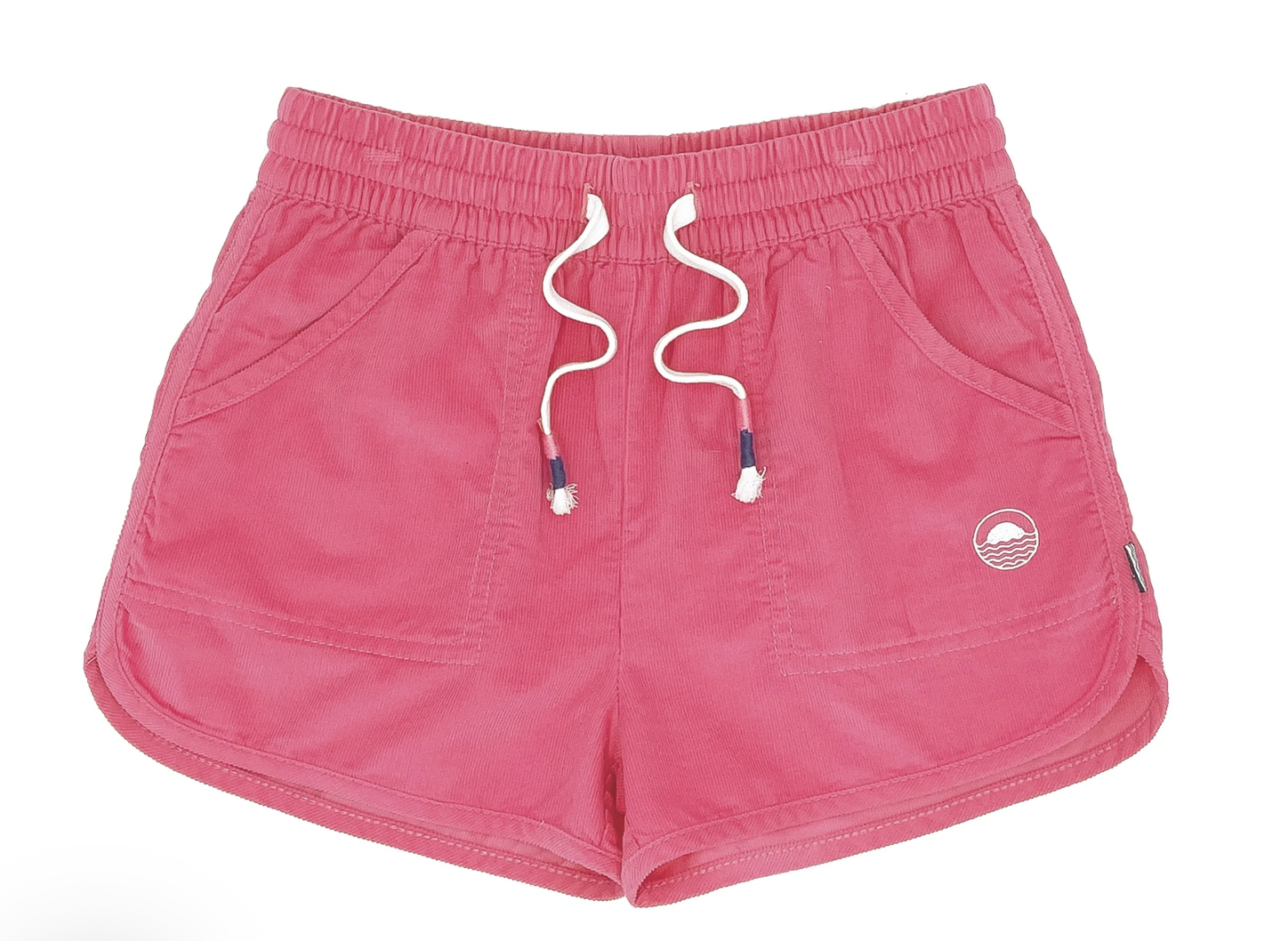 Feather 4 Arrow Daisy Corduroy Shorts in Hot Pink