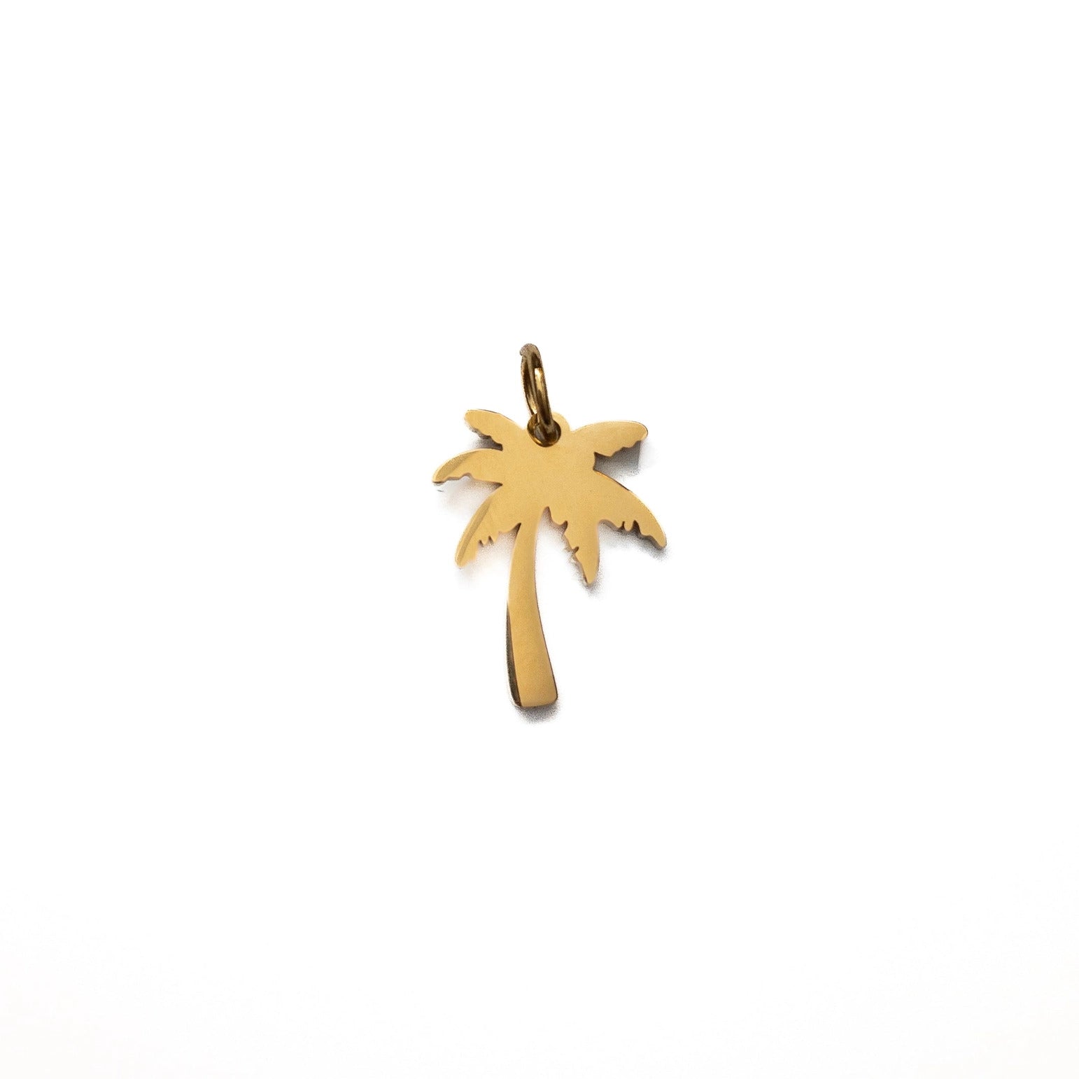 Gold Palm Tree Charm
