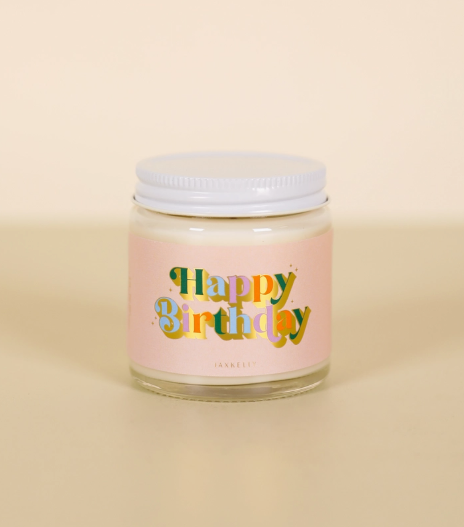 JaxKelly Happy Birthday Candle