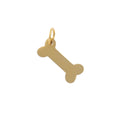 Gold Dog Bone Charm