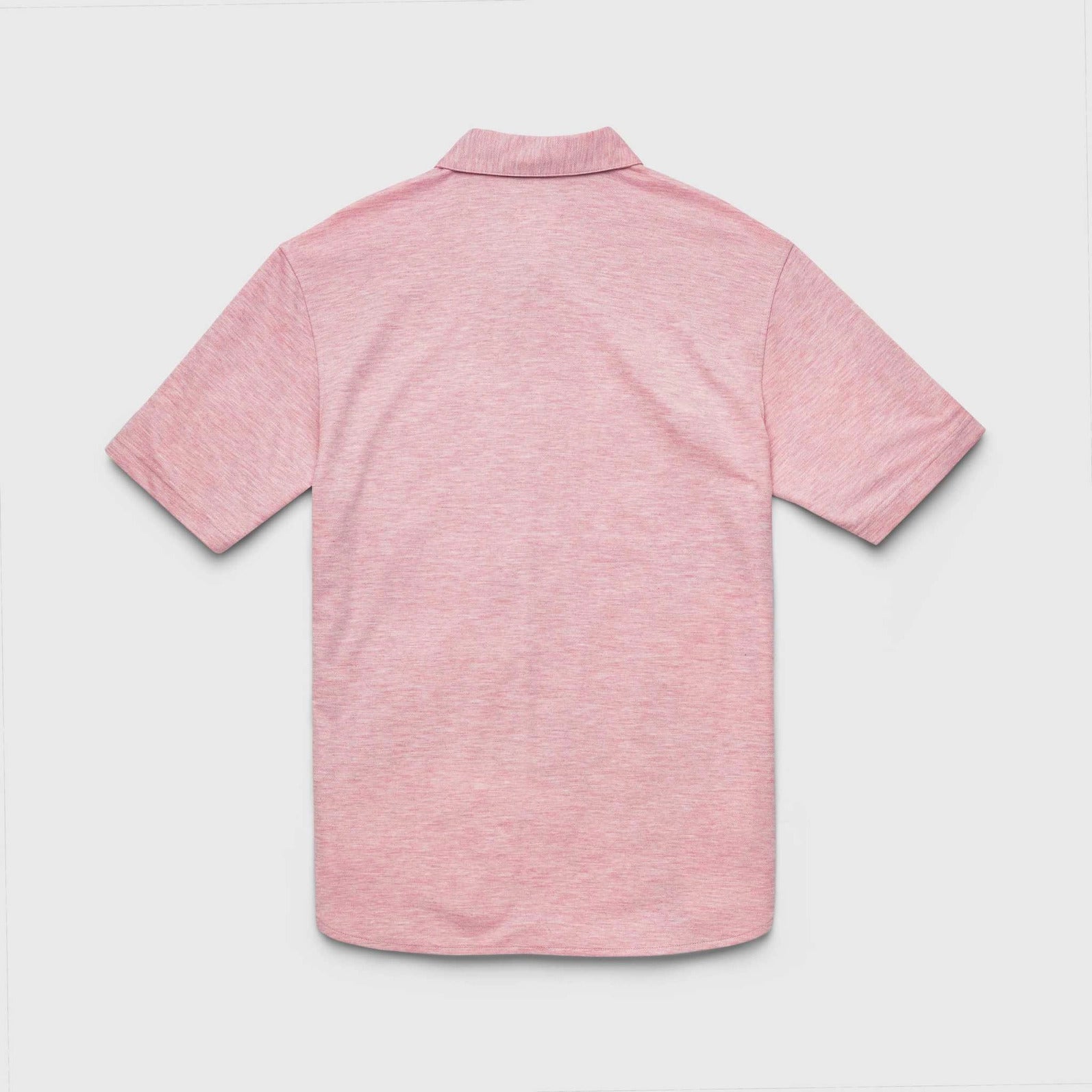 Tony Pique Knit Shirt - Pink Heather