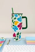 Kate Spade Stainless Steel 40 oz. Tumbler, Painterly Bouquet