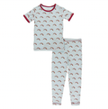 KicKee Pants Spring Sky Rainbows Short Sleeve Pajama Set