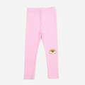 Petite Hailey Rainbow Leggings in Pink