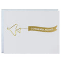 Congratulations Paper Clip Letterpress Greeting Card