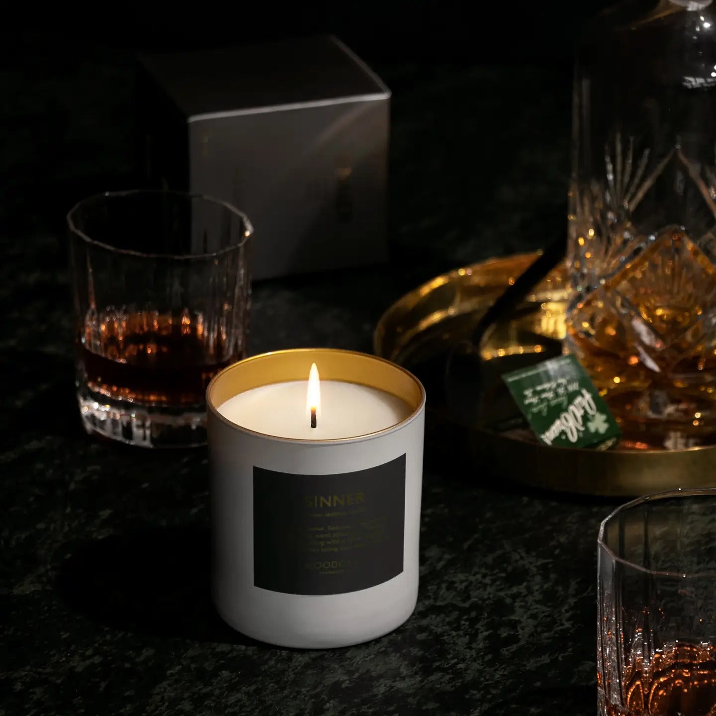Moodcast Fragrance Coconut Wax Candle Sinner