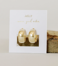 JaxKelly Wide Hoop Earrings