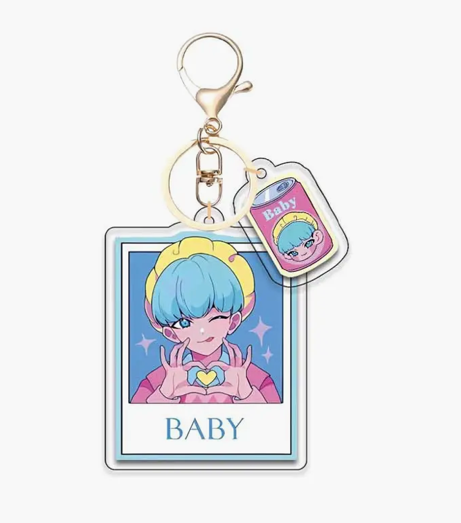 K-Pop Demon Hunter Baby Keychain