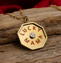 18K Gold Stainless Steel Lucky Mama Charm
