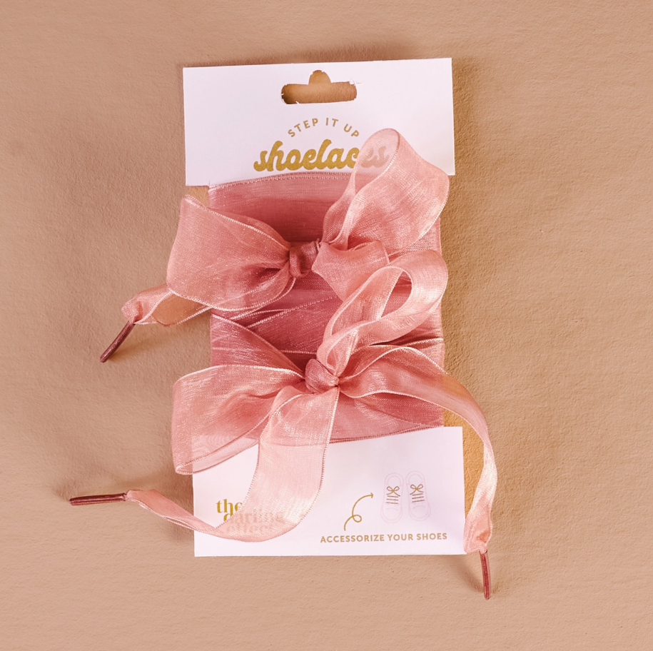 The Darling Effect - Step It Up Shoelaces-Sheer Mauve