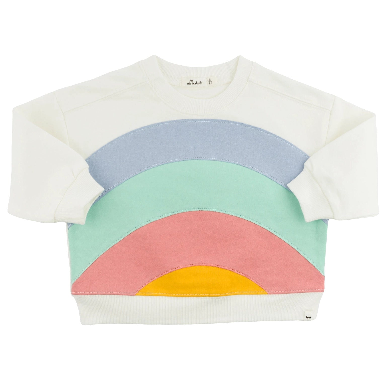 Oh Baby Big Rainbow Charlie Sweatshirt