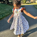 Flutter Sleeve Pirate Dress