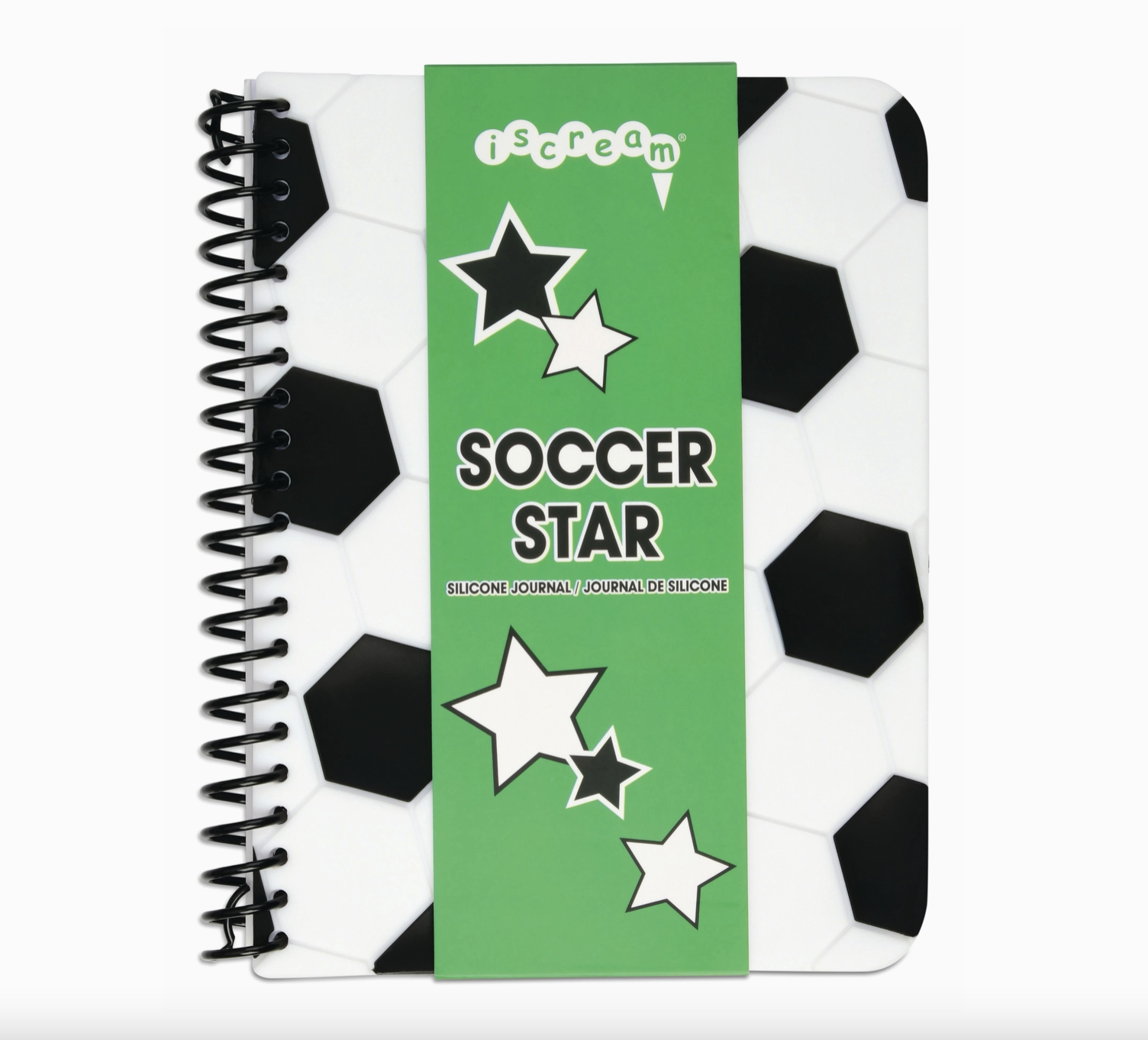 Iscream Soccer Star Silicone Journal