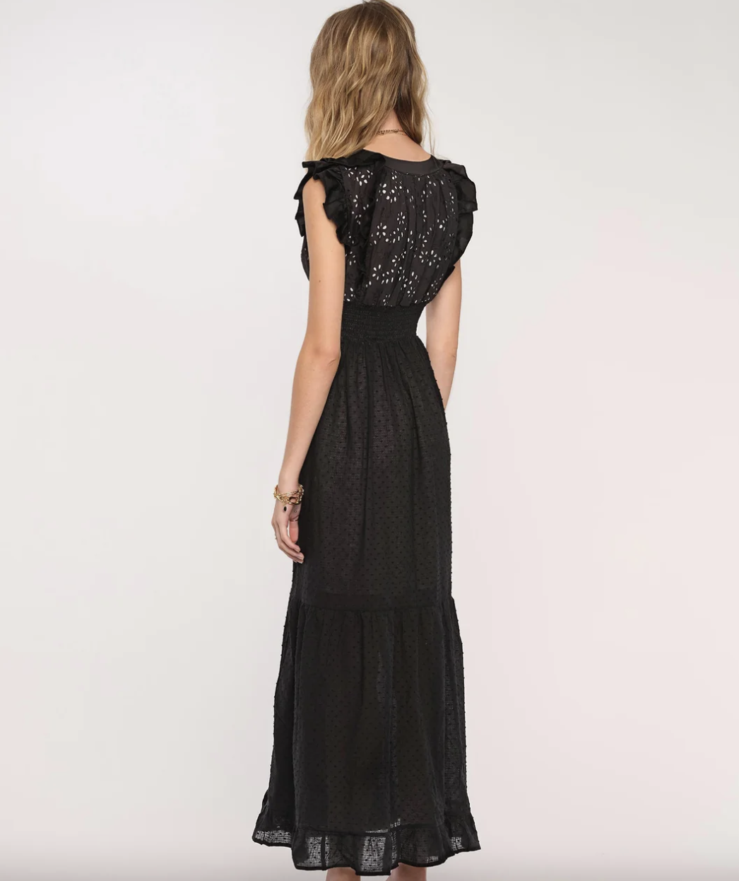 Heartloom Bonnie Dress in Black