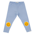 Oh baby Smiley Patches Jersey Leggings