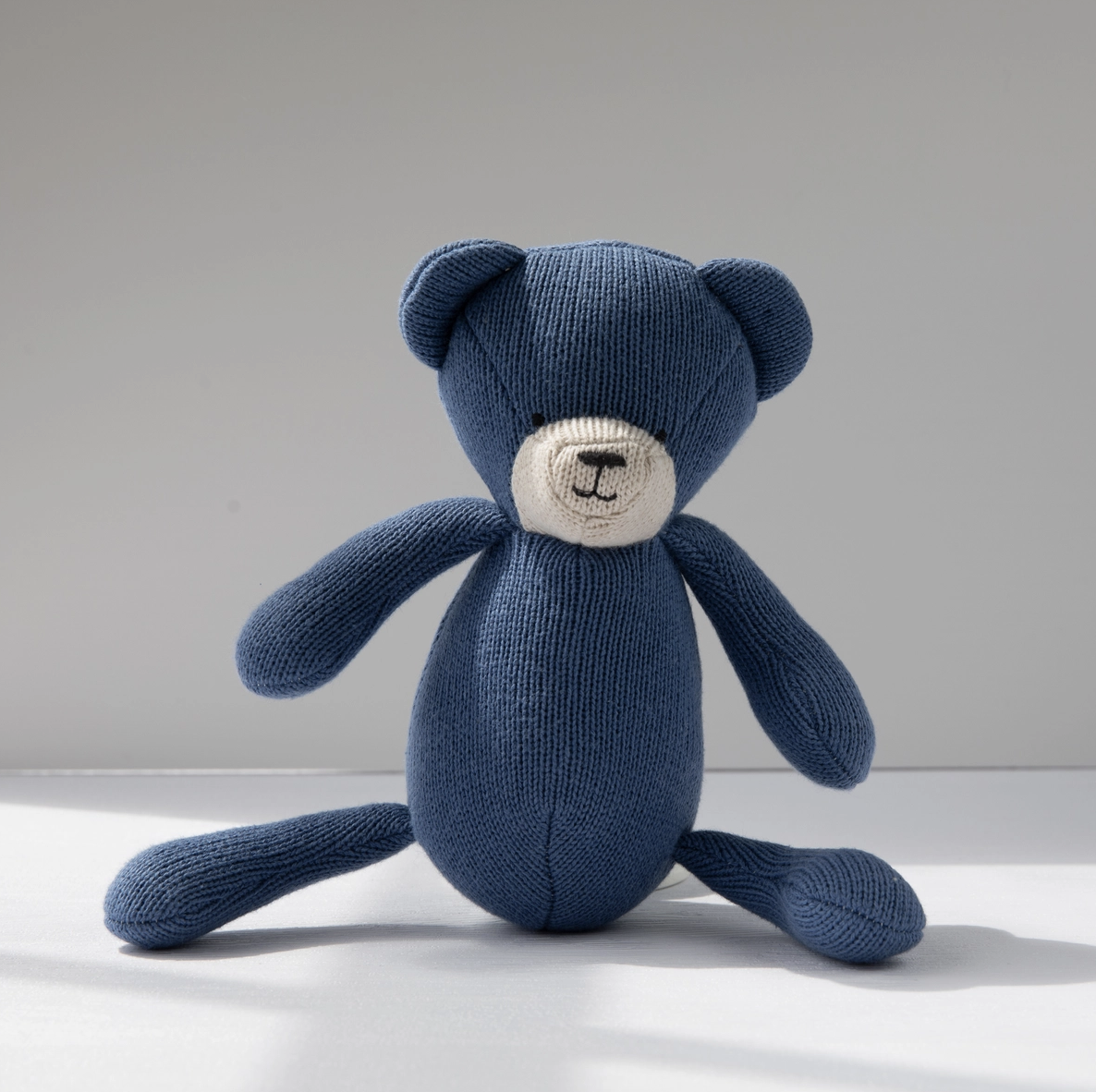 Pink Lemonade Teddy in Blue