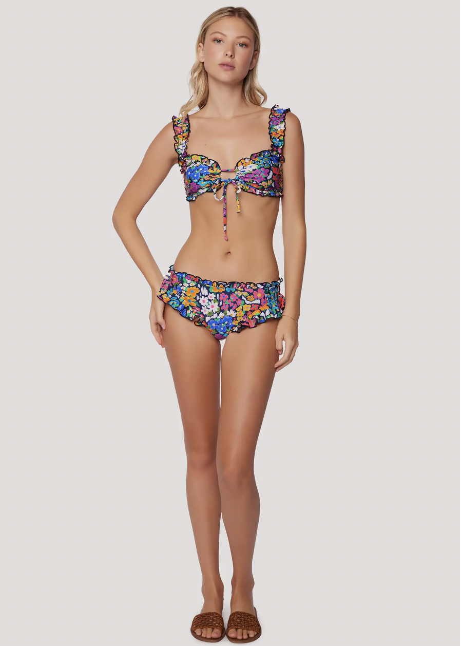 Lost + Wander Renoir's Terrace Ruffle Bikini Bottom