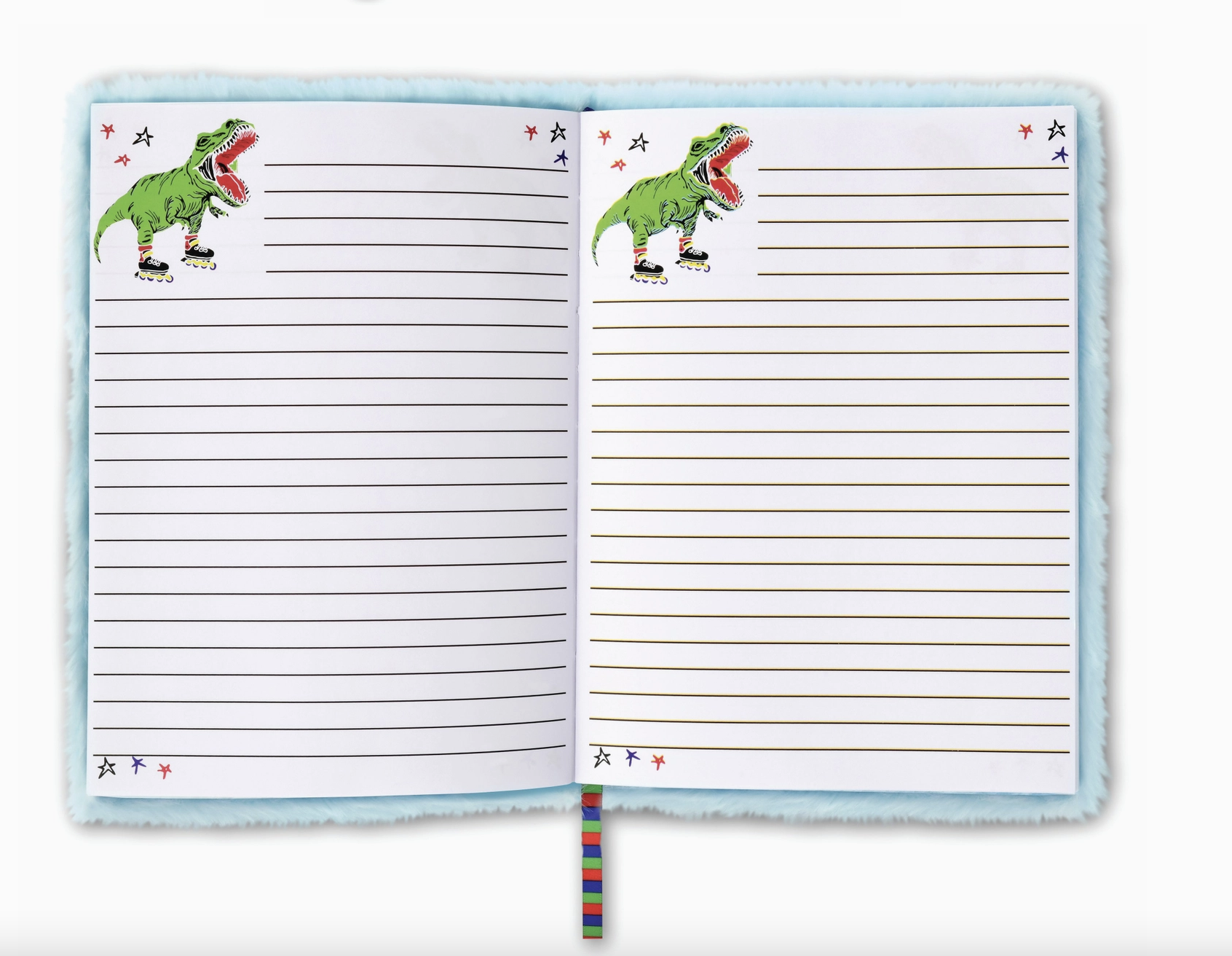 Iscream Skating Dinosaur Furry Journal